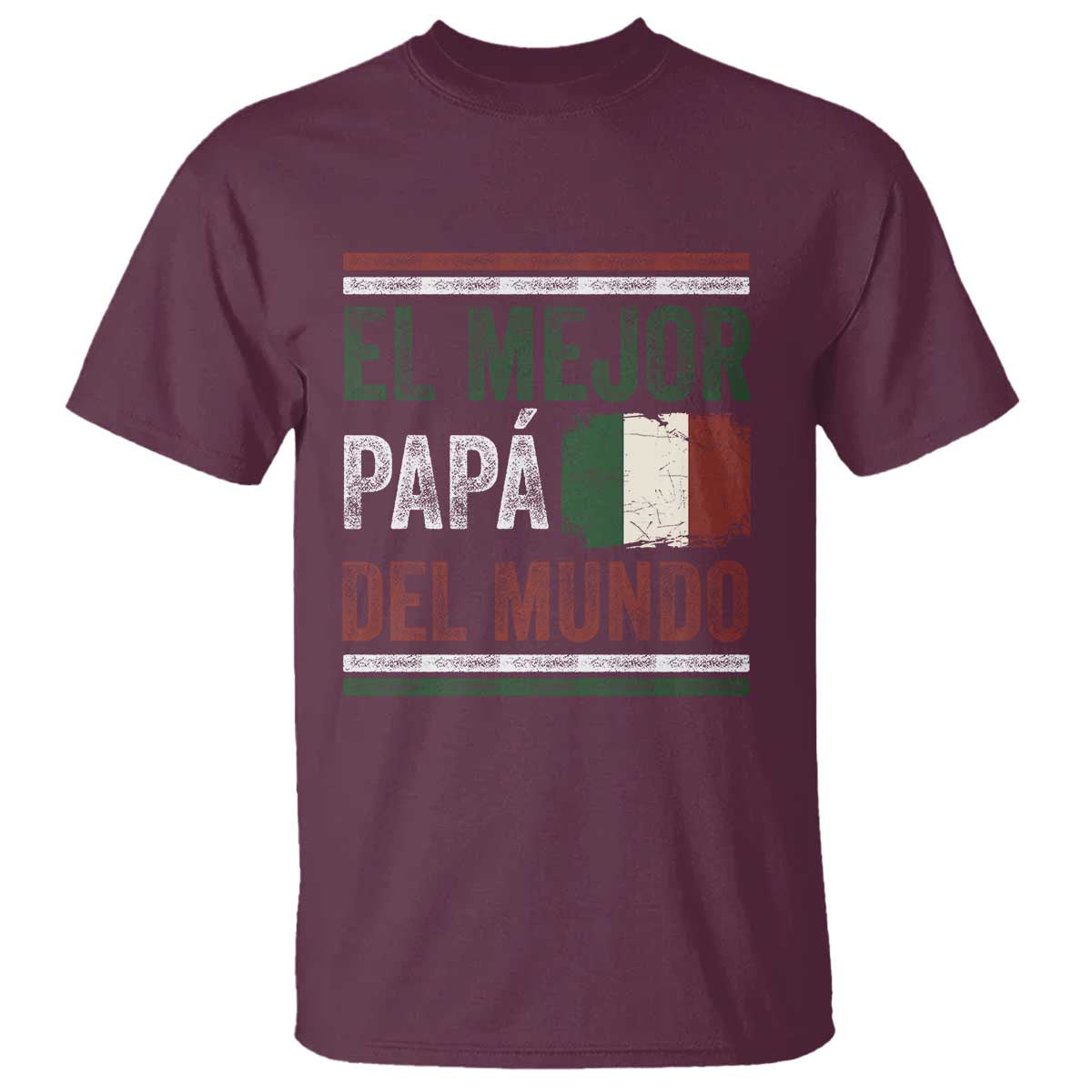 Funny Italian Dad The Best Father Of The World T Shirt El Mejor Papa Del Mundo