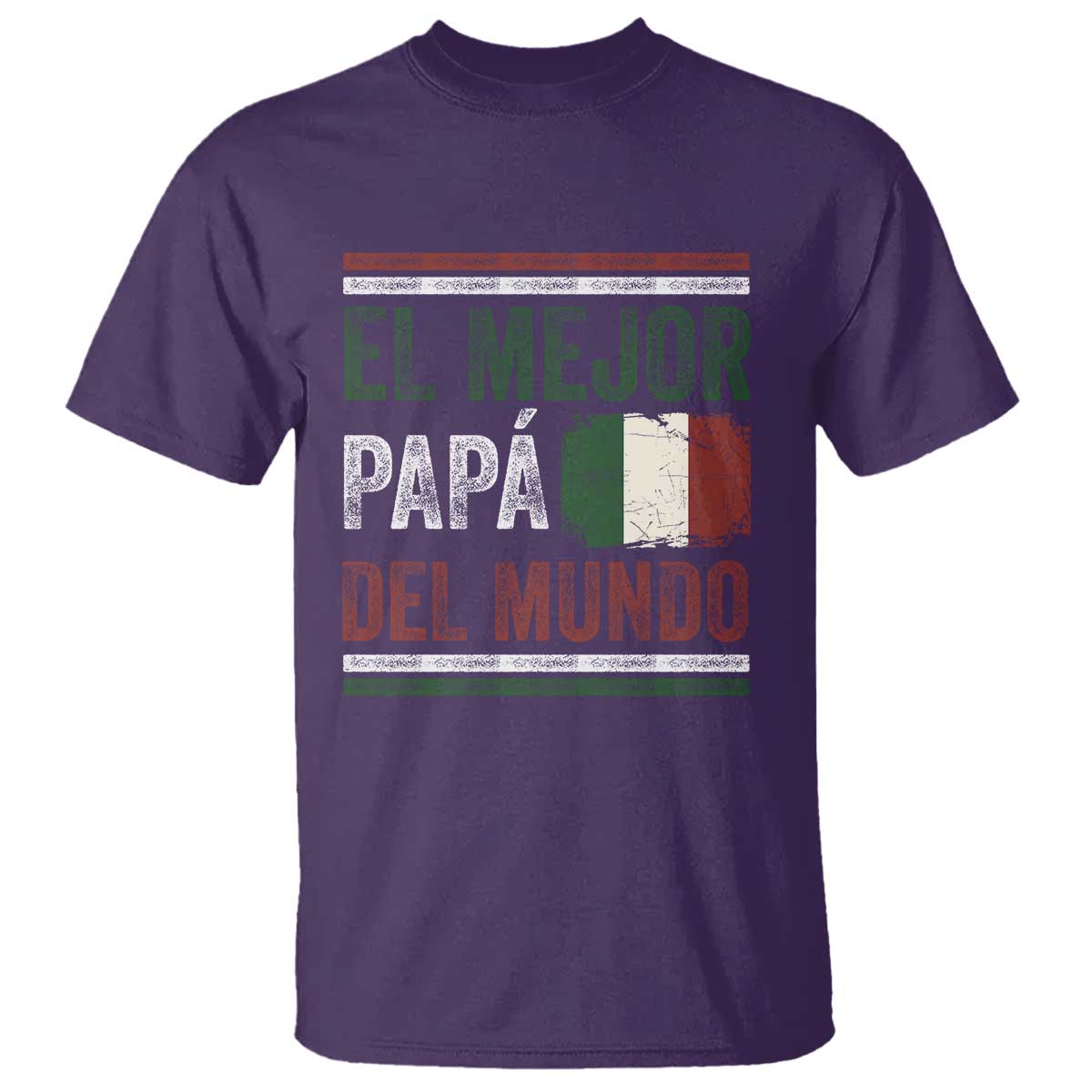 Funny Italian Dad The Best Father Of The World T Shirt El Mejor Papa Del Mundo