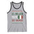 Funny Italian Dad The Best Father Of The World Tank Top El Mejor Papa Del Mundo