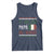 Funny Italian Dad The Best Father Of The World Tank Top El Mejor Papa Del Mundo