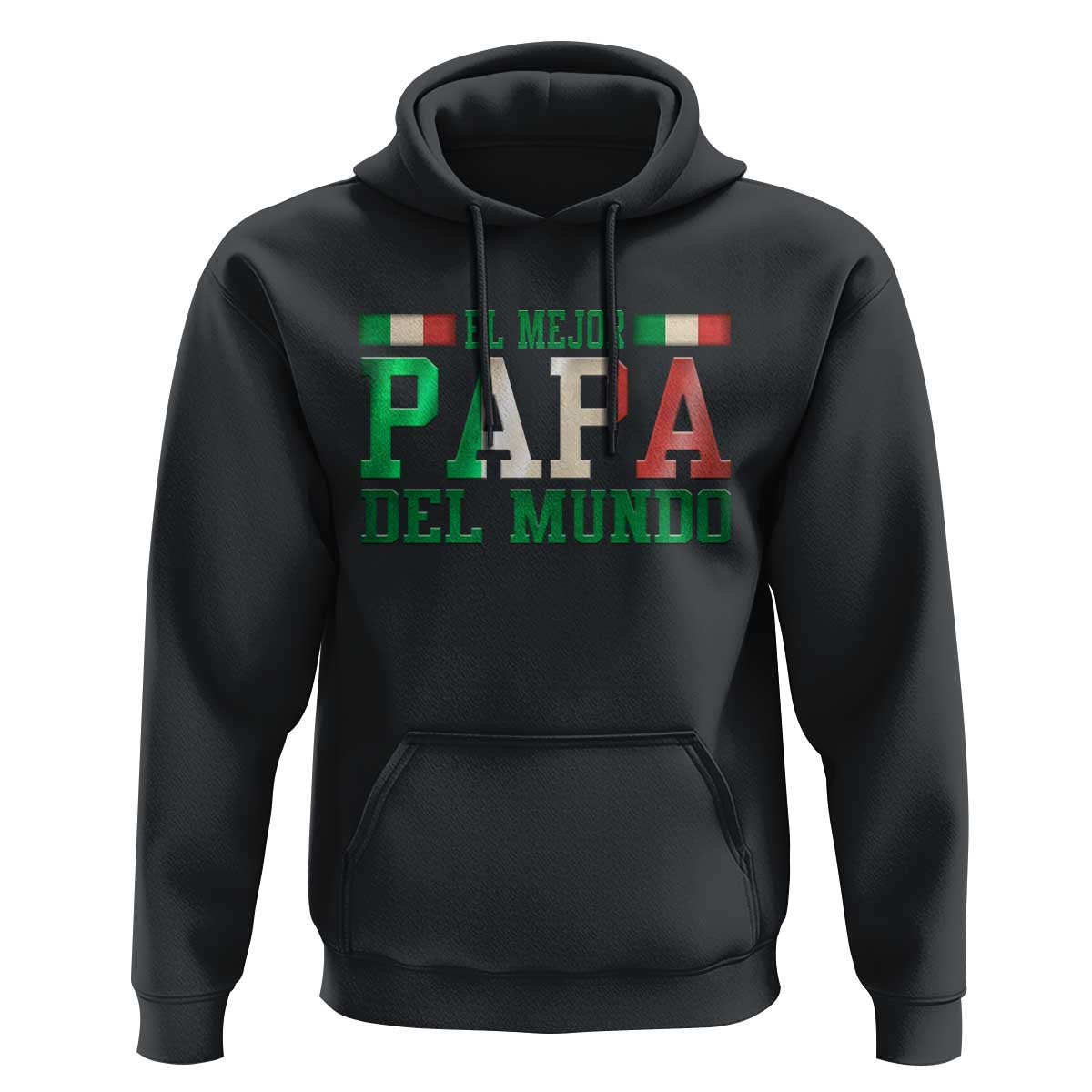 Funny El Mejor Papa Del Mundo Hoodie Mexican Father