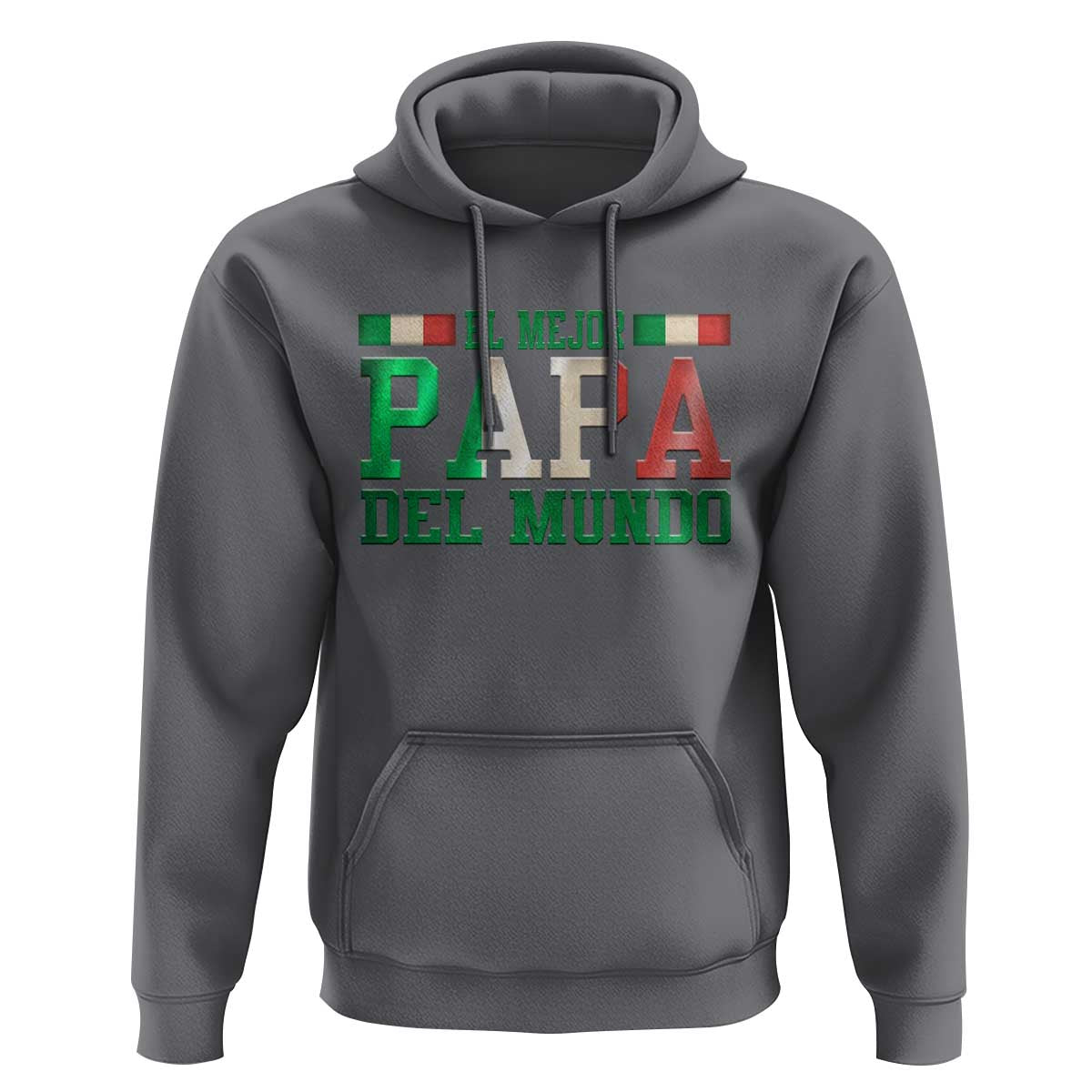 Funny El Mejor Papa Del Mundo Hoodie Mexican Father