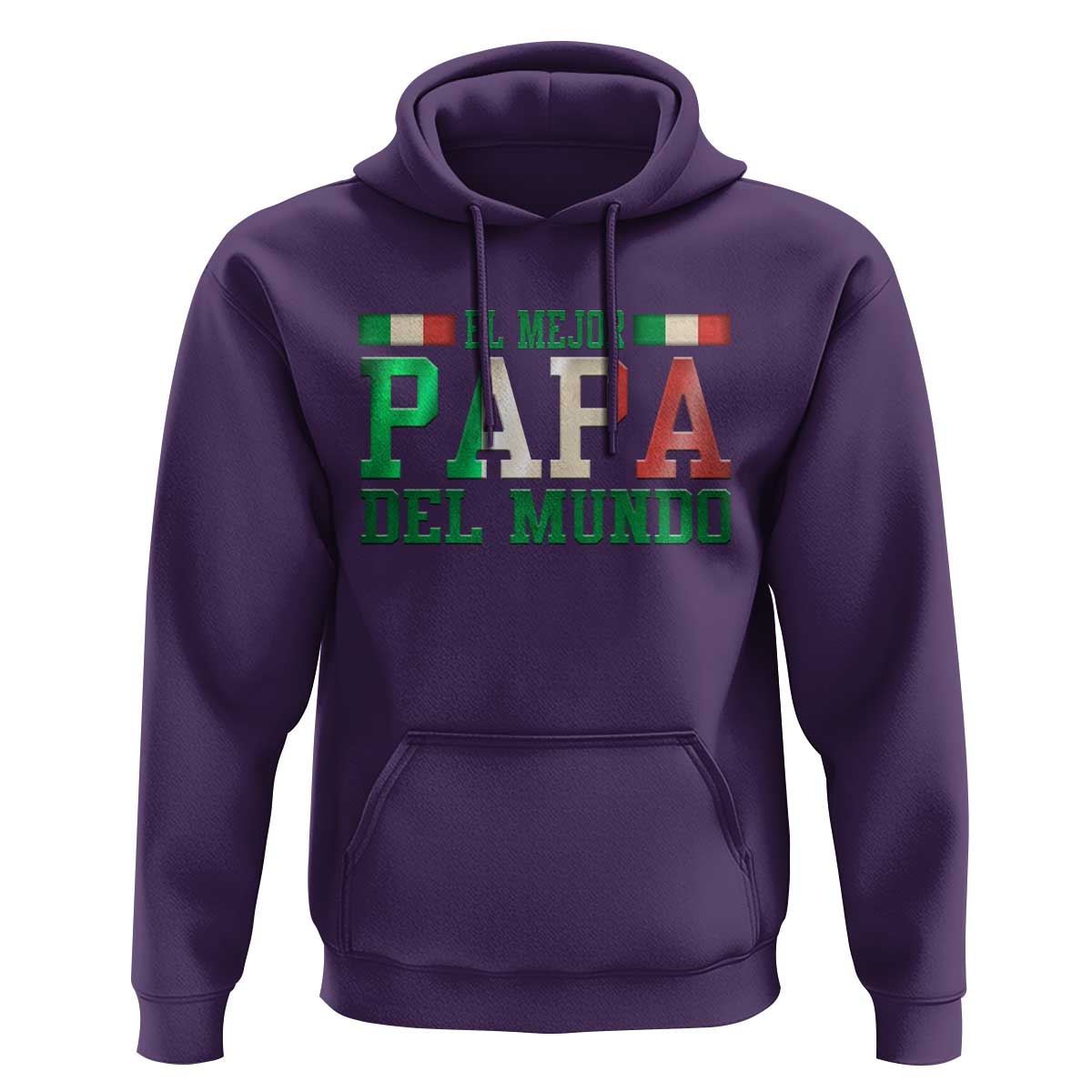 Funny El Mejor Papa Del Mundo Hoodie Mexican Father
