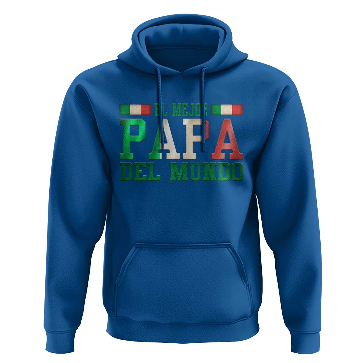 Funny El Mejor Papa Del Mundo Hoodie Mexican Father