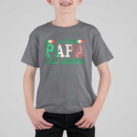 Funny El Mejor Papa Del Mundo T Shirt For Kid Mexican Father