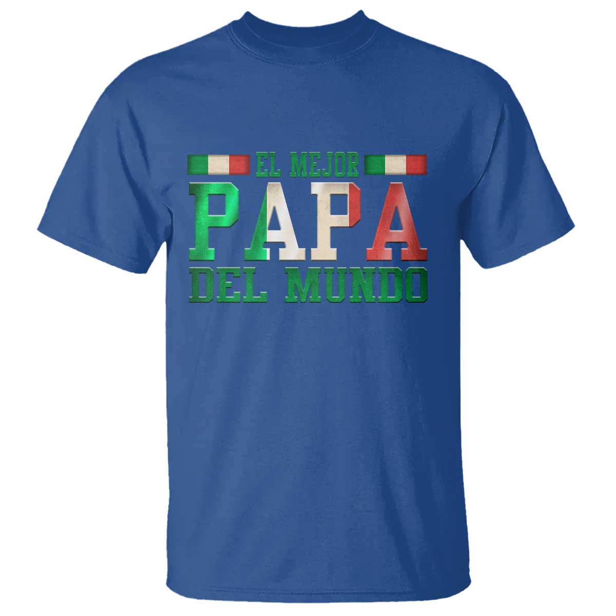 Funny El Mejor Papa Del Mundo T Shirt Mexican Father
