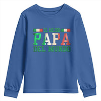 Funny El Mejor Papa Del Mundo Youth Sweatshirt Mexican Father