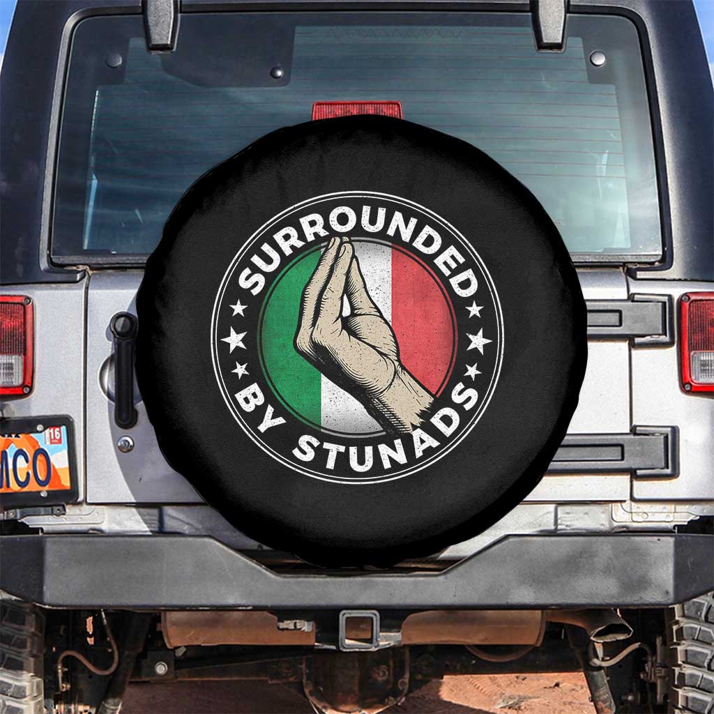 Funny Italian Slang Spare Tire Cover Surrounded By Stunads Che Vuoi
