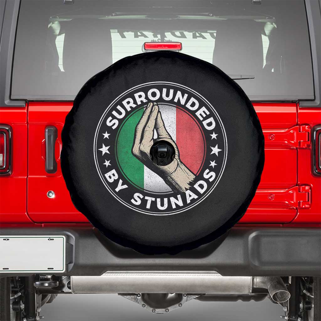 Funny Italian Slang Spare Tire Cover Surrounded By Stunads Che Vuoi