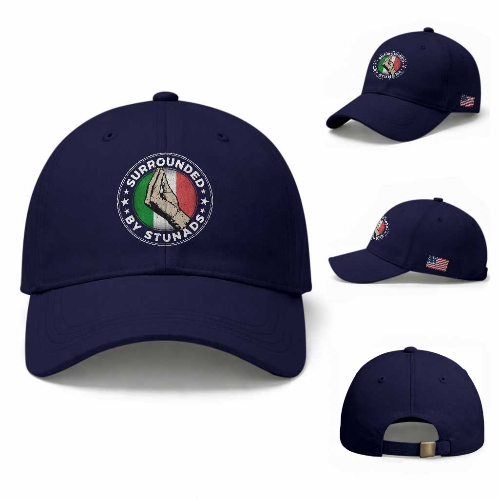 Funny Italian Slang Baseball Cap Surrounded By Stunads Che Vuoi