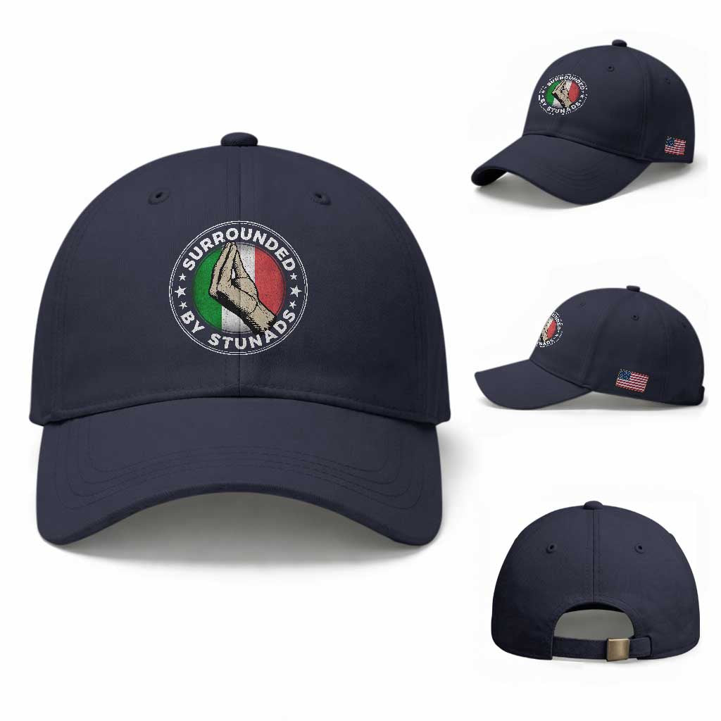 Funny Italian Slang Baseball Cap Surrounded By Stunads Che Vuoi