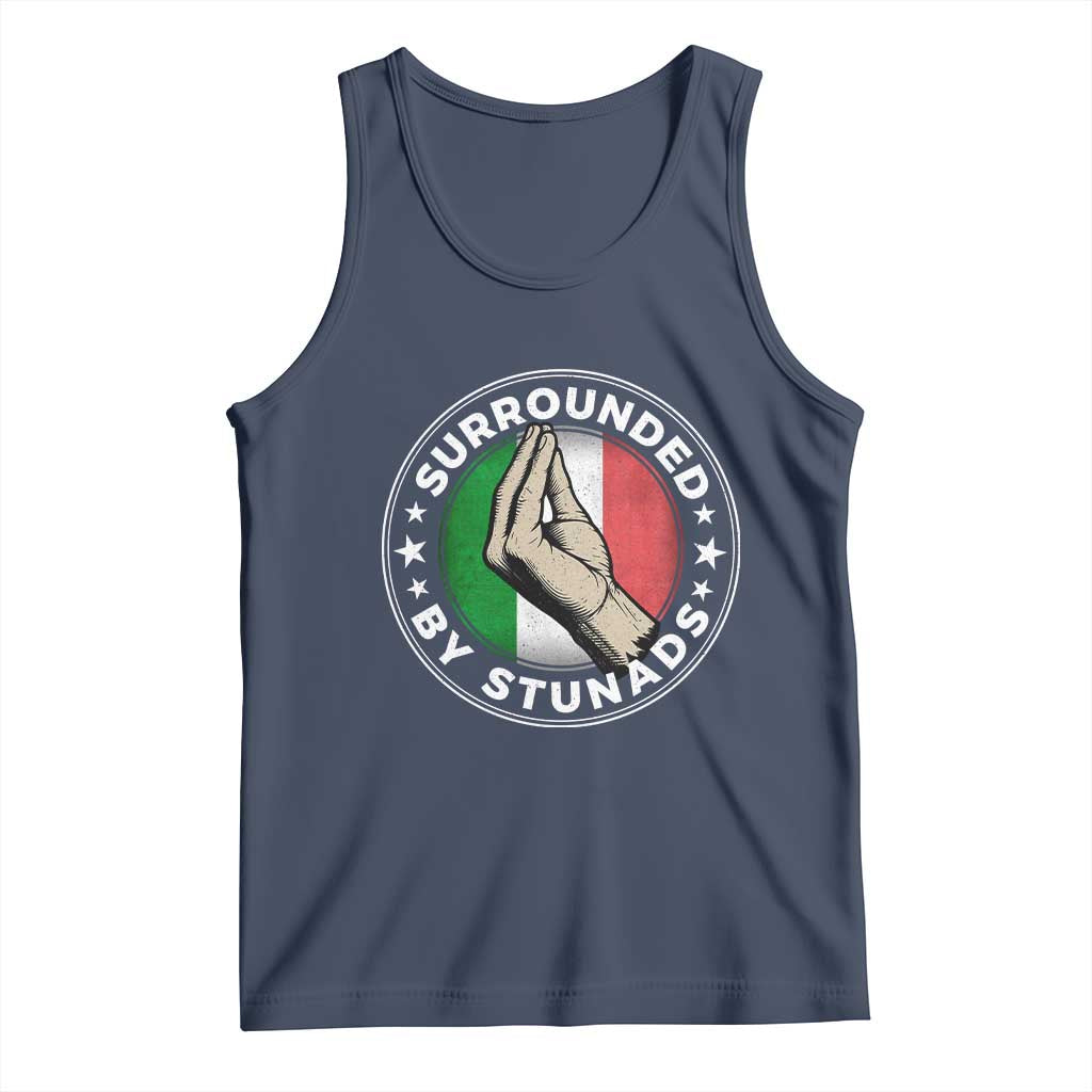 Funny Italian Slang Tank Top Surrounded By Stunads Che Vuoi