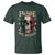 Funny Italian Dad T Shirt El Mejor Padre Del Mundo Skull Father's Day