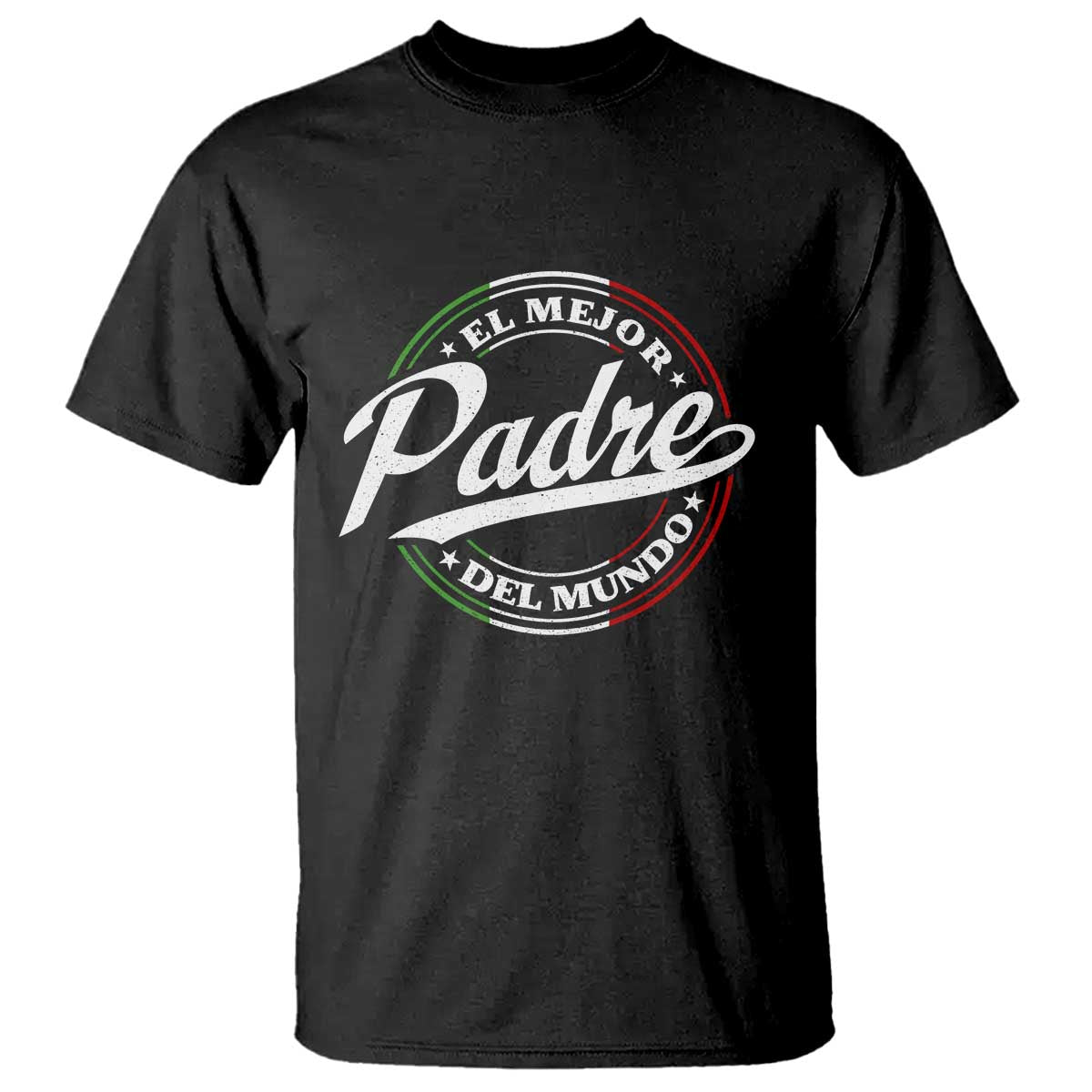 Funny Italian Dad T Shirt El Mejor Padre Del Mundo Father's Day