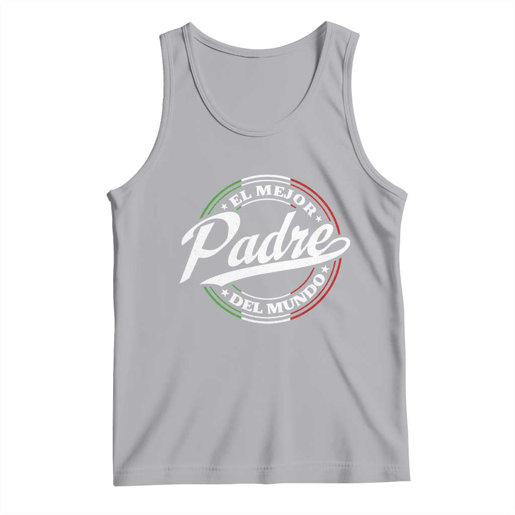 Funny Italian Dad Tank Top El Mejor Padre Del Mundo Father's Day