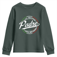 Funny Italian Dad Youth Sweatshirt El Mejor Padre Del Mundo Father's Day