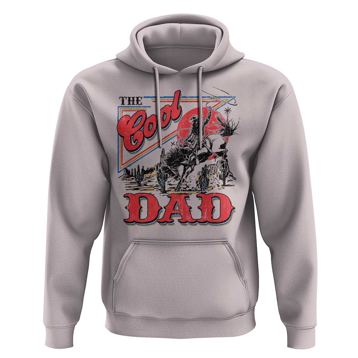 Funny Western Cowboy The Cool Dad Hoodie Father's Day