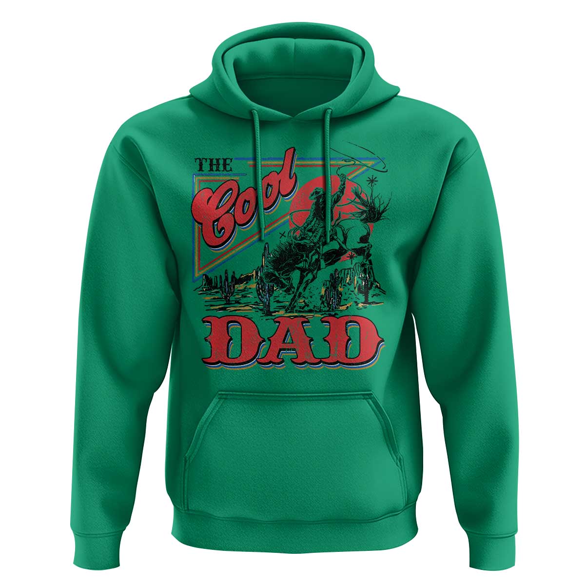 Funny Western Cowboy The Cool Dad Hoodie Father's Day
