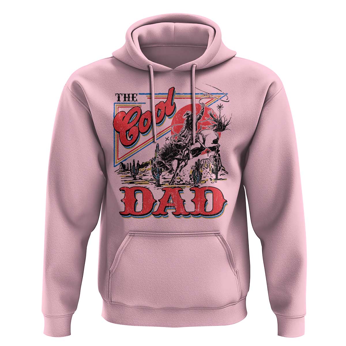 Funny Western Cowboy The Cool Dad Hoodie Father's Day