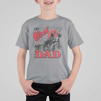 Funny Western Cowboy The Cool Dad T Shirt For Kid Father's Day