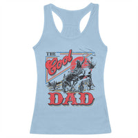 Funny Western Cowboy The Cool Dad Racerback Tank Top Father's Day