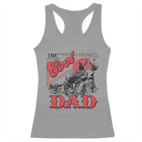Funny Western Cowboy The Cool Dad Racerback Tank Top Father's Day