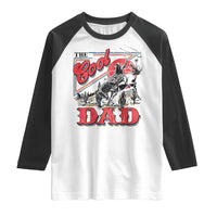 Funny Western Cowboy The Cool Dad Raglan Shirt Father's Day