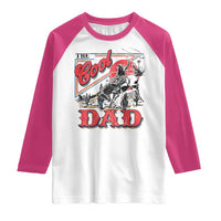 Funny Western Cowboy The Cool Dad Raglan Shirt Father's Day