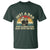 Funny Just A Dad Who Always Came Back With The Milk T Shirt Racoon Dad Father's Day