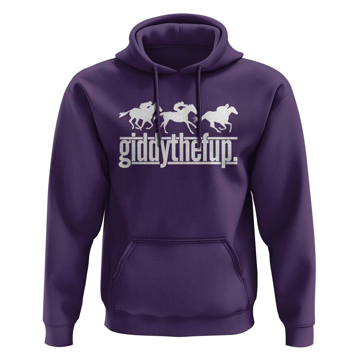 Funny Giddythefup Derby Day Hoodie Vintage Giddy Up Horse Racing