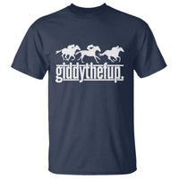Funny Giddythefup Derby Day T Shirt Vintage Giddy Up Horse Racing