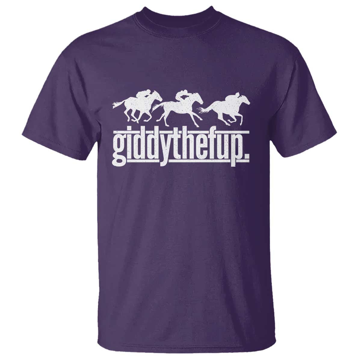 Funny Giddythefup Derby Day T Shirt Vintage Giddy Up Horse Racing
