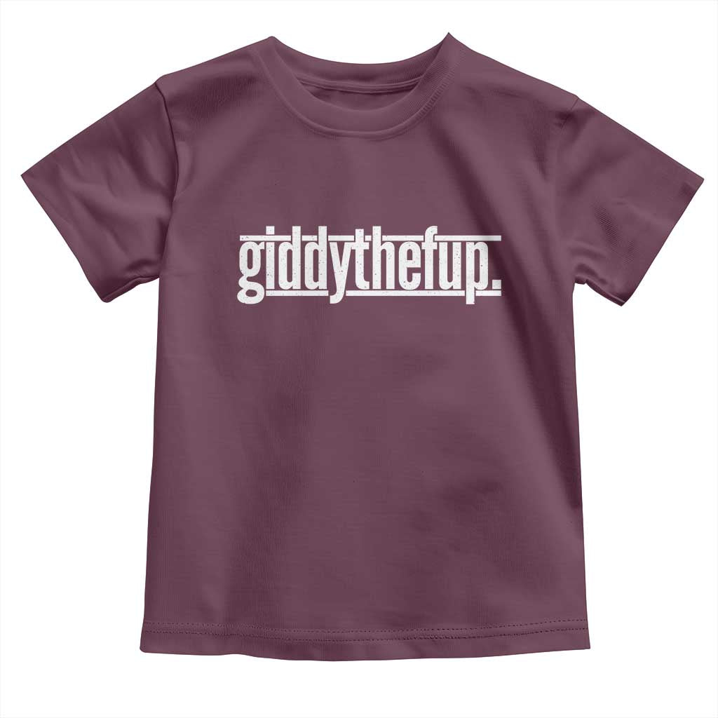 Funny Giddythefup Derby Day Toddler T Shirt Derby Giddy Up Horse Racing