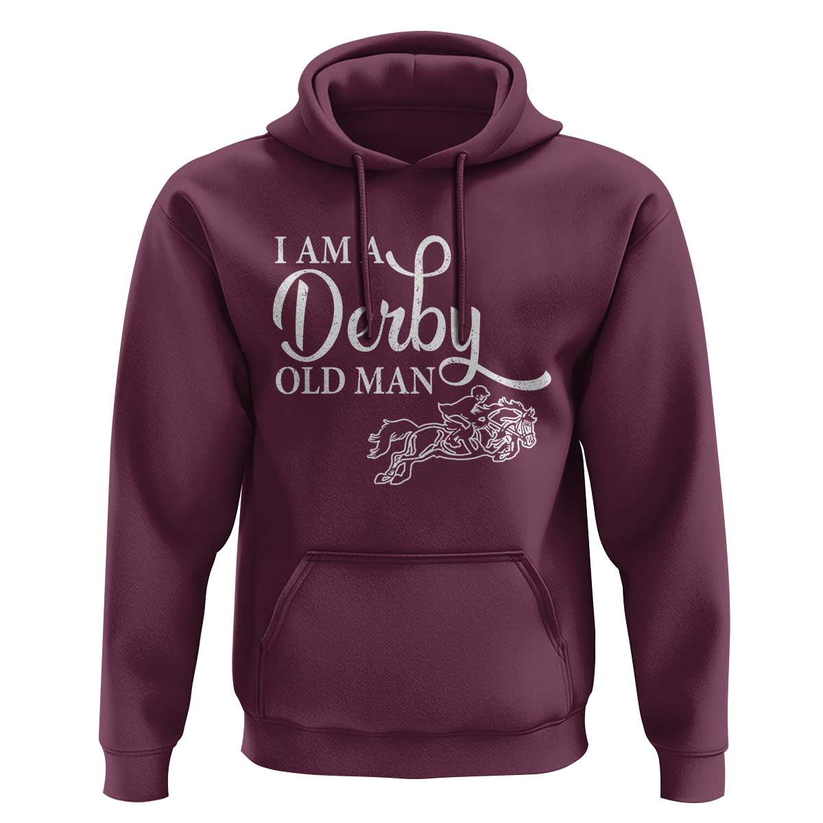 Funny I Am A Derby Old Man Hoodie Derby Day Horse Racing