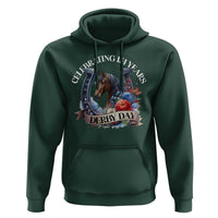Celebrating 151 Years Derby Day Hoodie Horse Racing Horseshoe Flowers