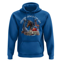 Celebrating 151 Years Derby Day Hoodie Horse Racing Horseshoe Flowers