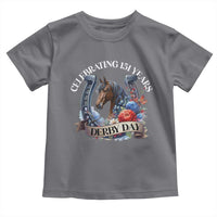 Celebrating 151 Years Derby Day Toddler T Shirt Horse Racing Horseshoe Flowers