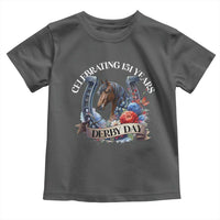 Celebrating 151 Years Derby Day Toddler T Shirt Horse Racing Horseshoe Flowers