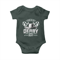 Funny This Is My Derby Day Suit Baby Onesie Horse Racing
