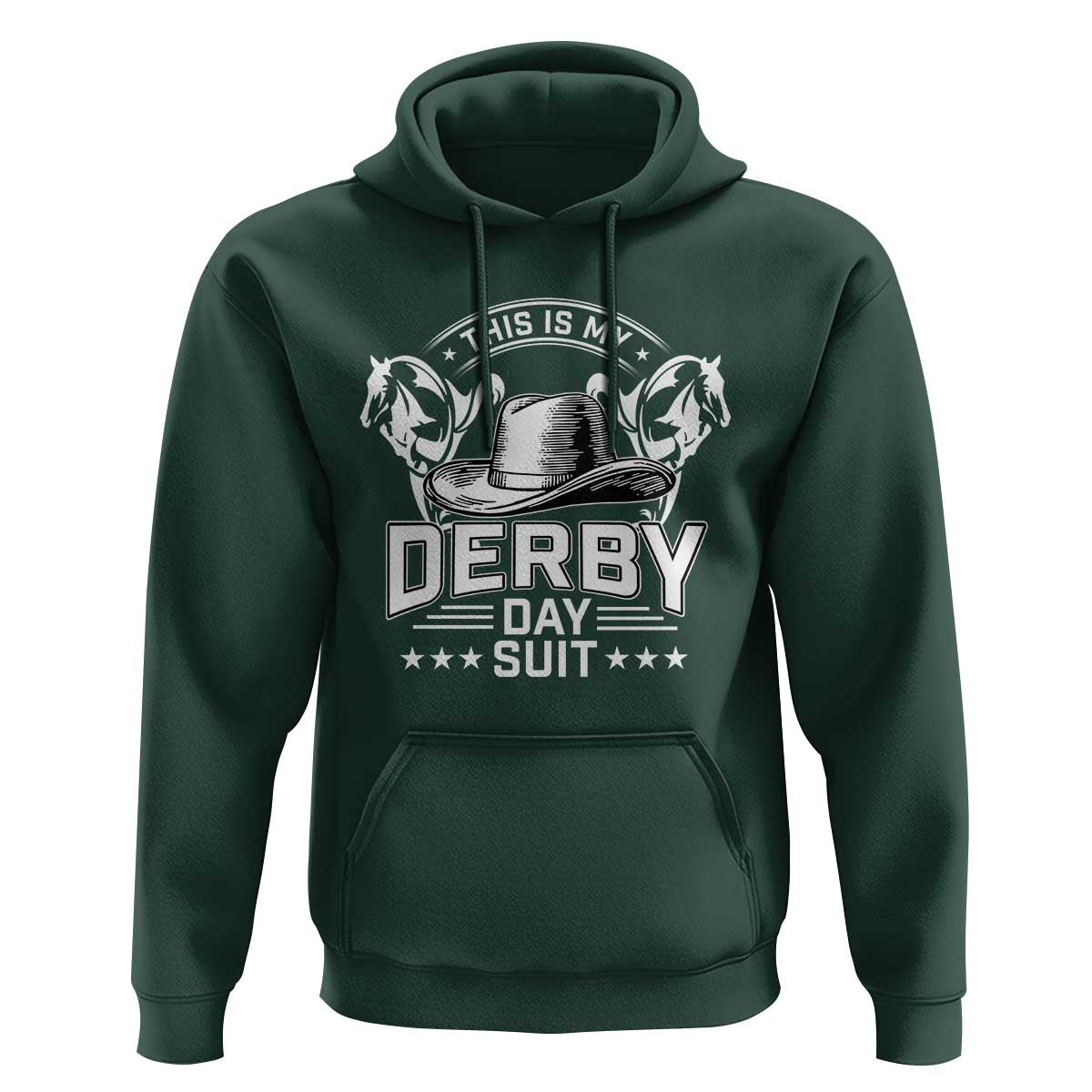 Funny This Is My Derby Day Suit Hoodie Horse Racing