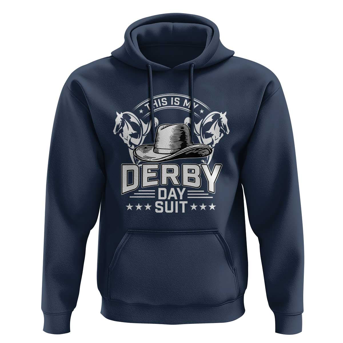 Funny This Is My Derby Day Suit Hoodie Horse Racing
