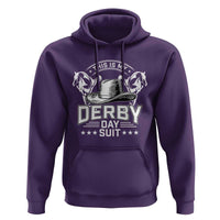 Funny This Is My Derby Day Suit Hoodie Horse Racing