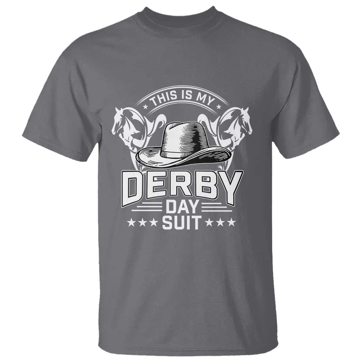 Funny This Is My Derby Day Suit T Shirt Horse Racing
