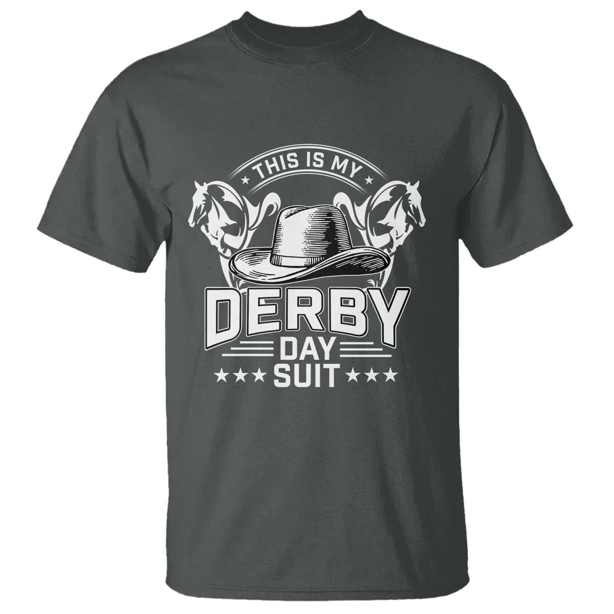 Funny This Is My Derby Day Suit T Shirt Horse Racing