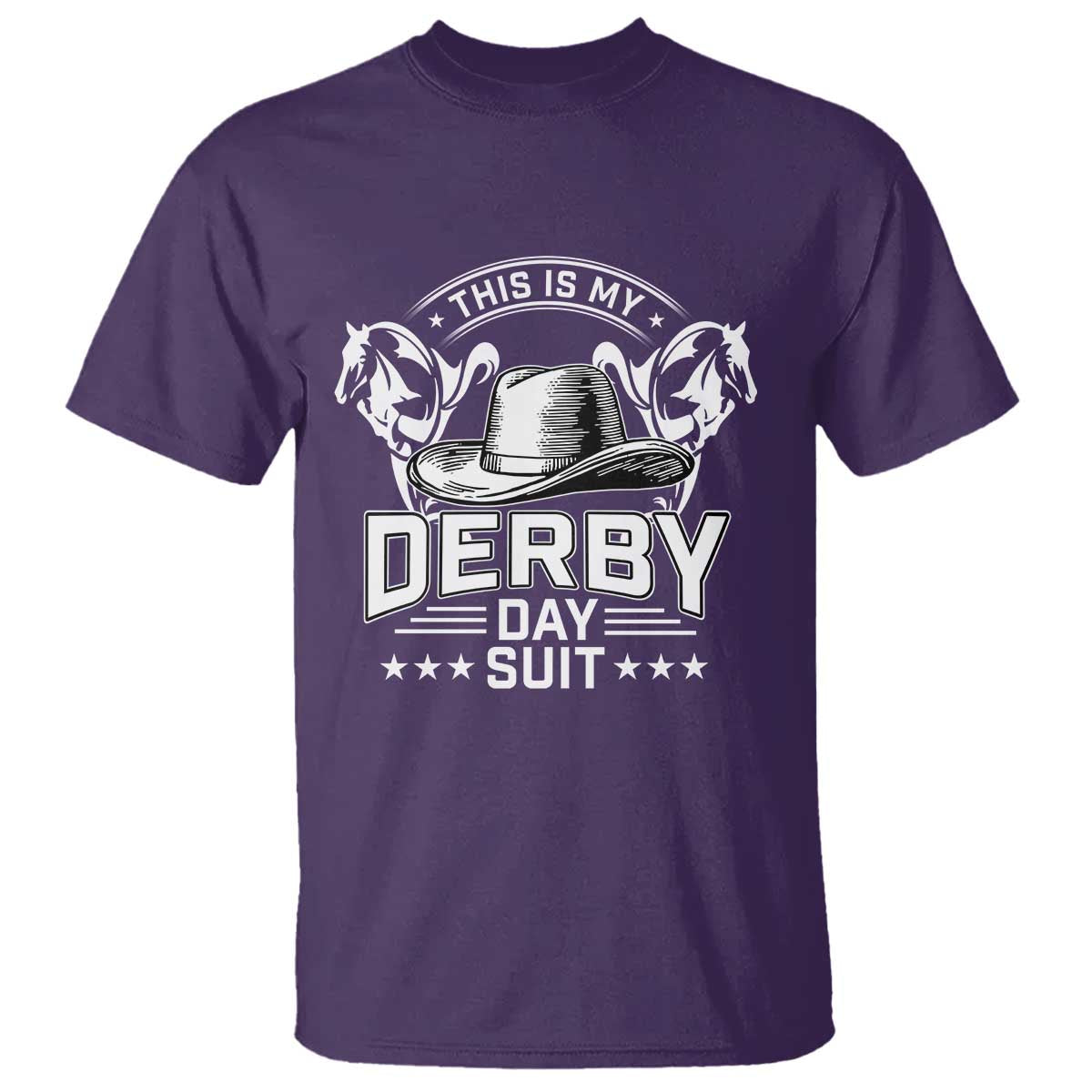 Funny This Is My Derby Day Suit T Shirt Horse Racing