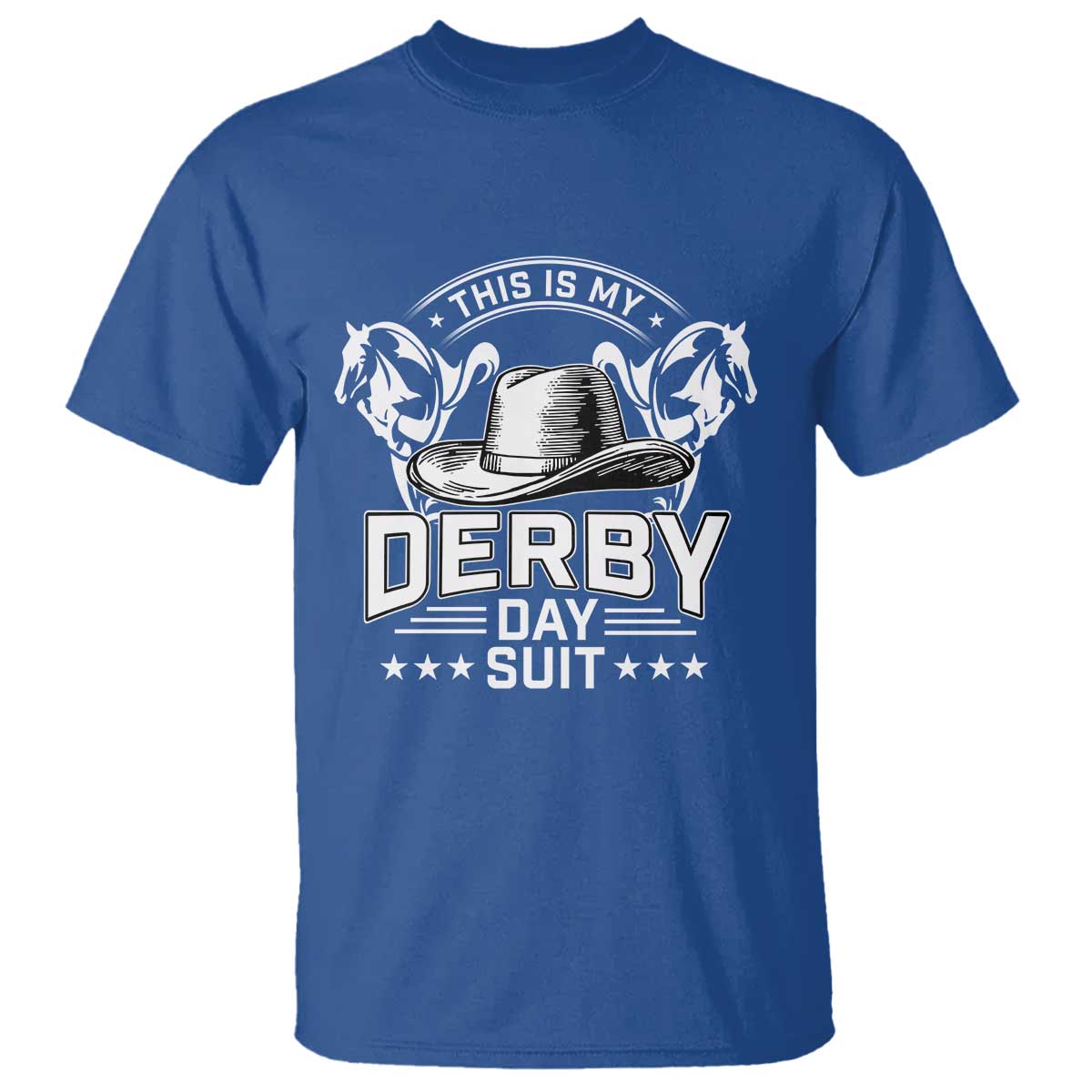 Funny This Is My Derby Day Suit T Shirt Horse Racing