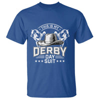 Funny This Is My Derby Day Suit T Shirt Horse Racing