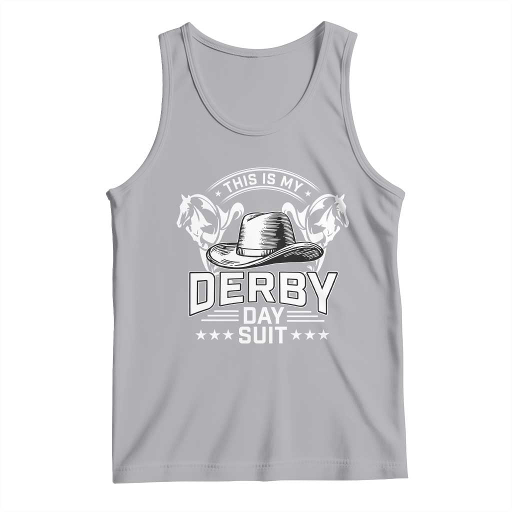 Funny This Is My Derby Day Suit Tank Top Horse Racing