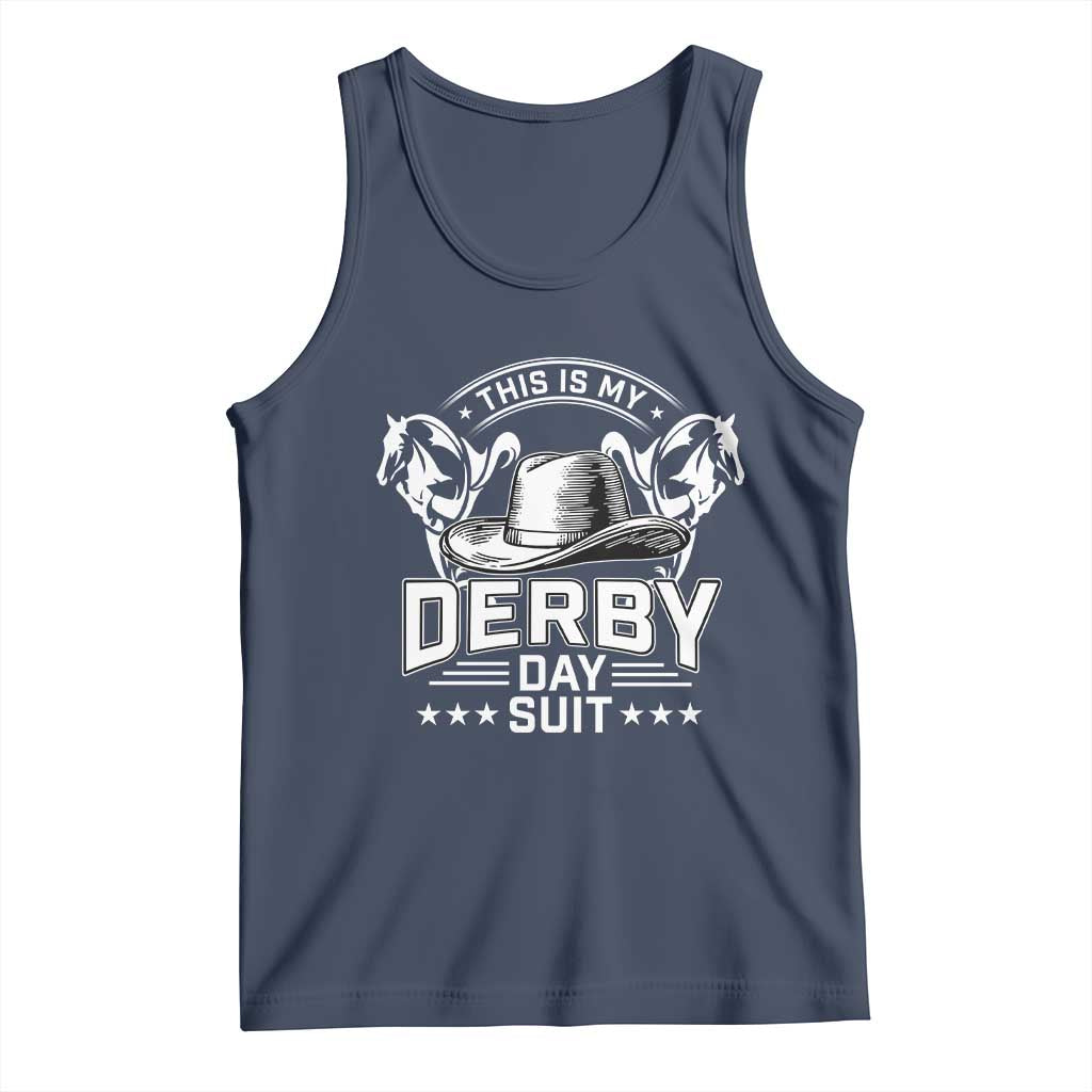 Funny This Is My Derby Day Suit Tank Top Horse Racing
