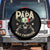Funny Mexican Dad Spare Tire Cover El Papa Mas Chingon Vintage Mexico Skull